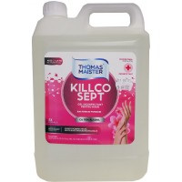 Gel dezinfectant pentru maini, KillcoSept, 75% alcool, 5 litri
